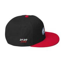 Load image into Gallery viewer, Peace Love and Happiness Snapback Lid