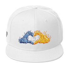 Load image into Gallery viewer, Water Fire Balance Snapback Hat
